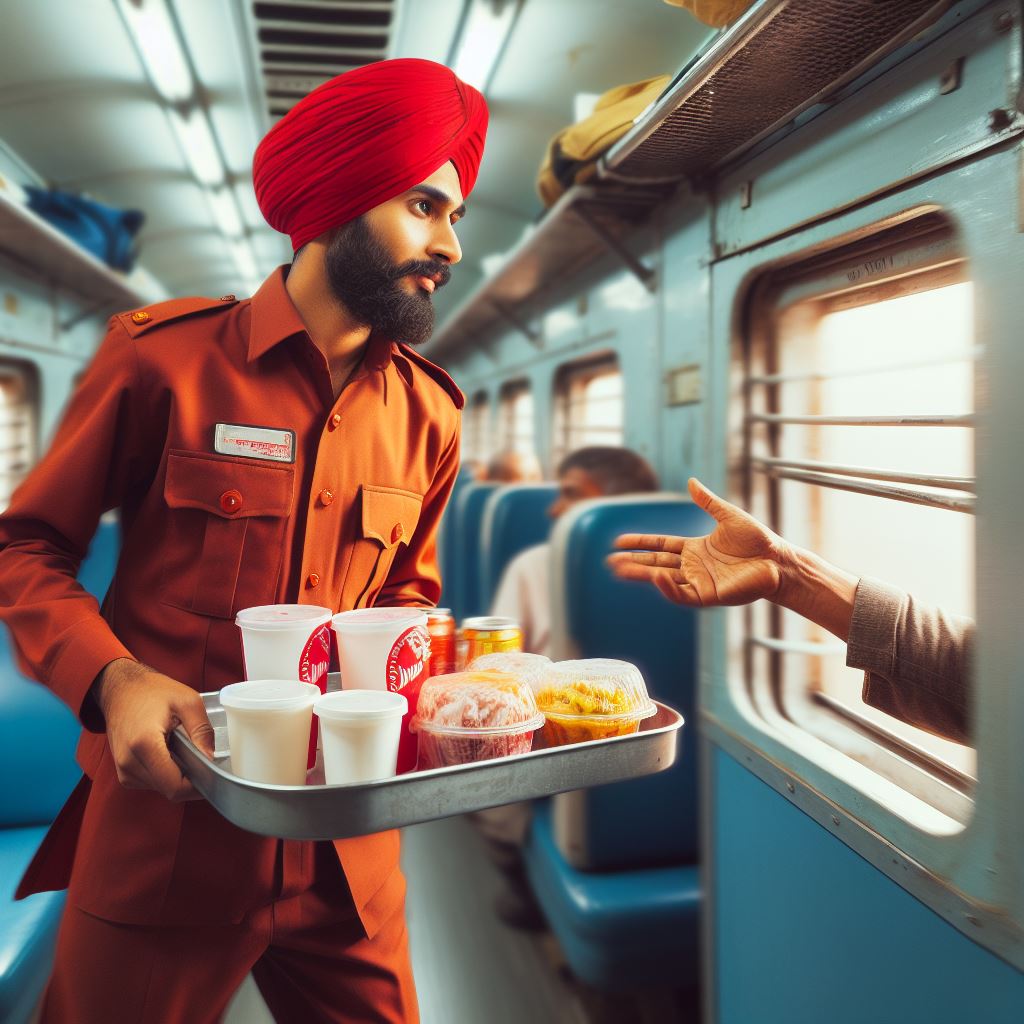 food in train